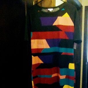 Last Chance! NWT Color block midi Julie dress